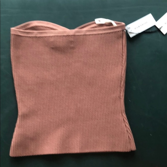 Mocha strapless Bandeau - Picture 2 of 3